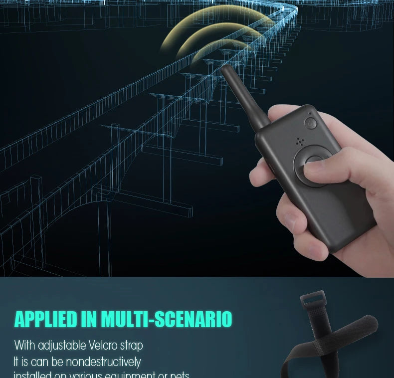 Drone Speaker Megaphone, APPLIED IN MULTI-SCENARIO With adjustable Velcro strap It