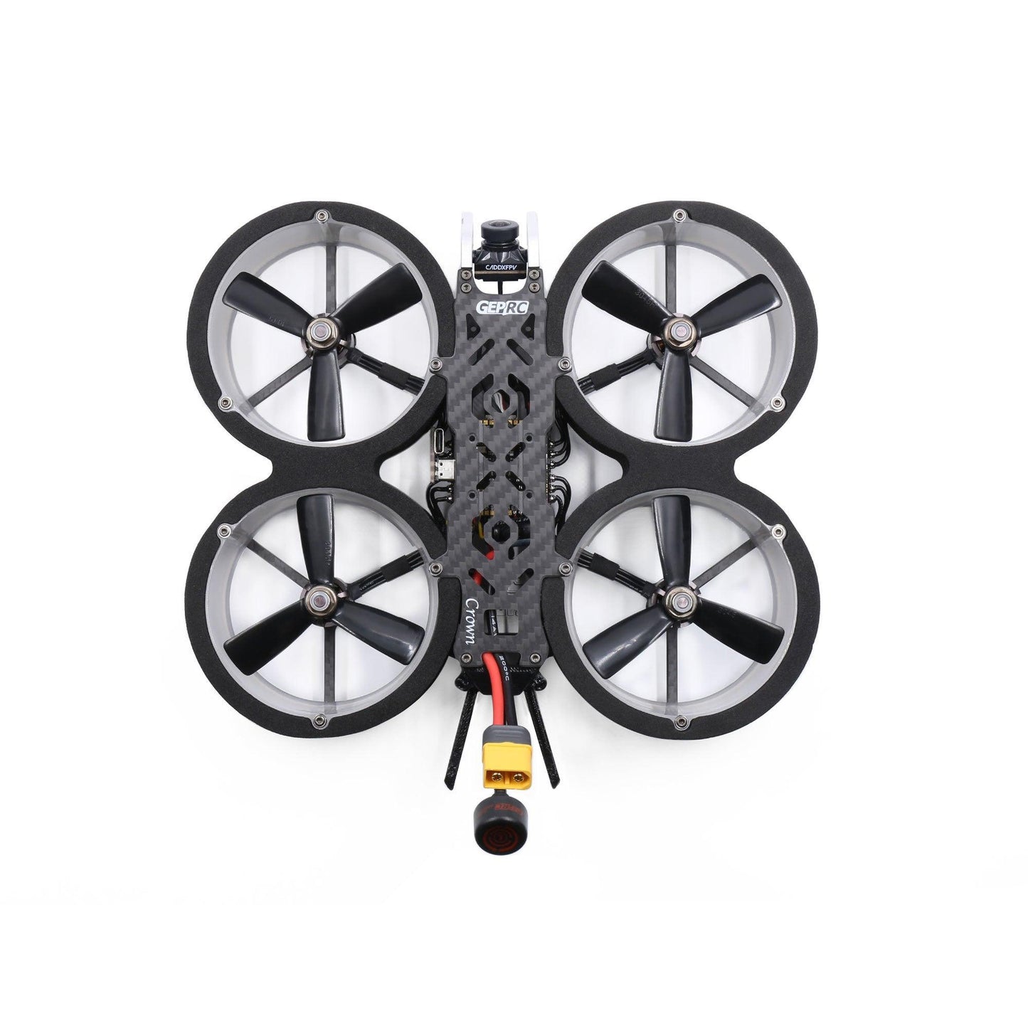 GEPRC Crown HD Cinewhoop FPV Drone - 3inch FPV Carbon Fiber Frame 1408 3500KV (4S) /1408 2500KV (6S) For RC FPV Quadcopter Freestyle Drone