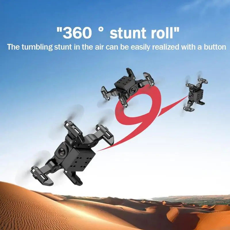 Mini Drone, "360 stunt roll" the tumbling stunt in the air can