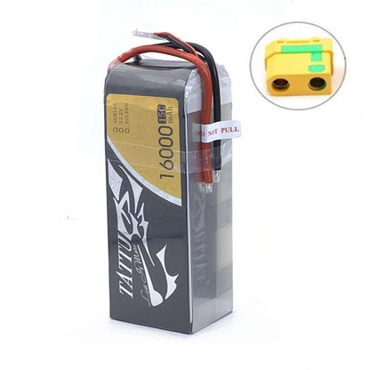 Original TATTU 16000mAh 22.8V 6S LiPO Battery 15C for Big Load Multirotor FPV Drone Hexacopter Octocopter Agriculture Drone Battery - RCDrone