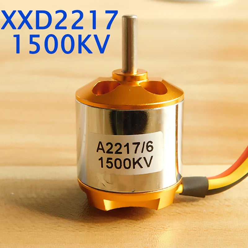 New XXD A2217 2217 950KV 1250KV 1500KV 2300KV Outrunner Brushless Motor For RC Airplane Aircraft Plane Quadrocopter Multi-copter 14 1750kv should be equipped with 7-inch propellers .