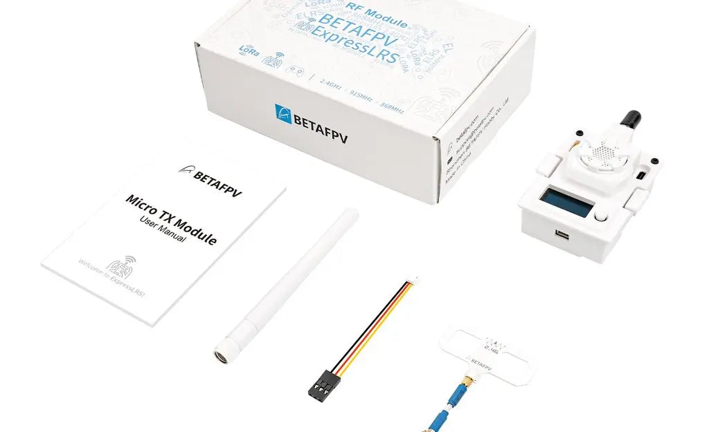 BETAFPV ExpressLRS ELRS - Micro RF TX Module ELRS 2.4G 915MHz 868MHz With Wifi OLED Screen for TX16S TX12 X9D Plus Q X7 Futaba FPV Drone Airplane 17 BETAFPV ExpressLRS ELRS, BETAFPV Micro User Manual 'Module #di LRS'