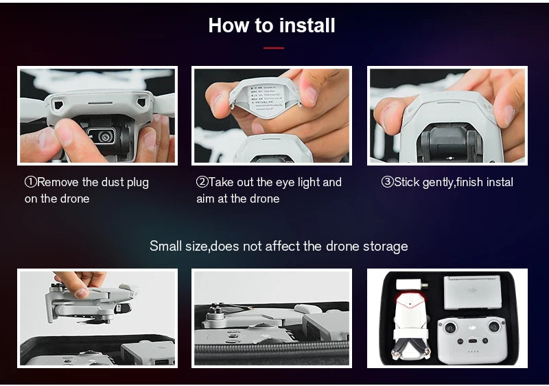 how to install ORemove the dust plug and OStick gently,finish instal