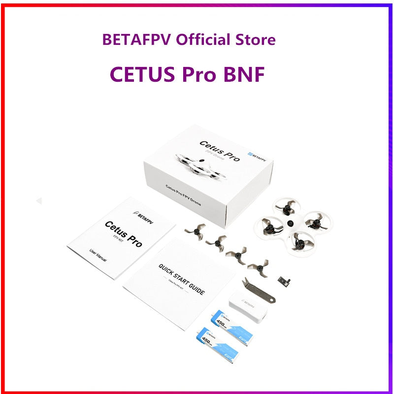 BETAFPV Cetus pro/Cetus X ブラシレス クアッドコプター BNF ブラシレス モーター FPV レーシング ドローン –  RCDrone