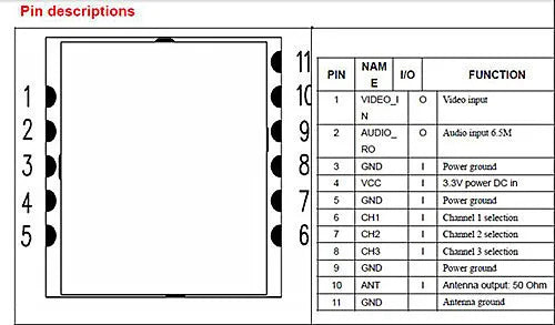 Boscam TX5823 Transmitter - 5.8Ghz 200mW 8CH Wireless Audio Video FPV Transmitter Module For racing drone ZMR250 QAV280 QAV250 DIY 8 Boscam TX5823 Transmitter, Boscam TX5823 Transmit