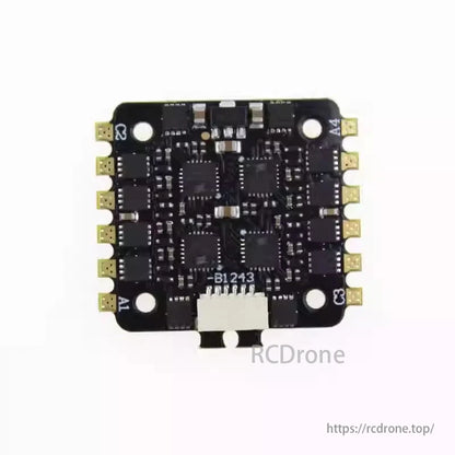 HAKRC 20A 4-in-1 Mini ESC with BLHeli_S, supporting 2-4S LiPo, DShot ready, compact design for drones.