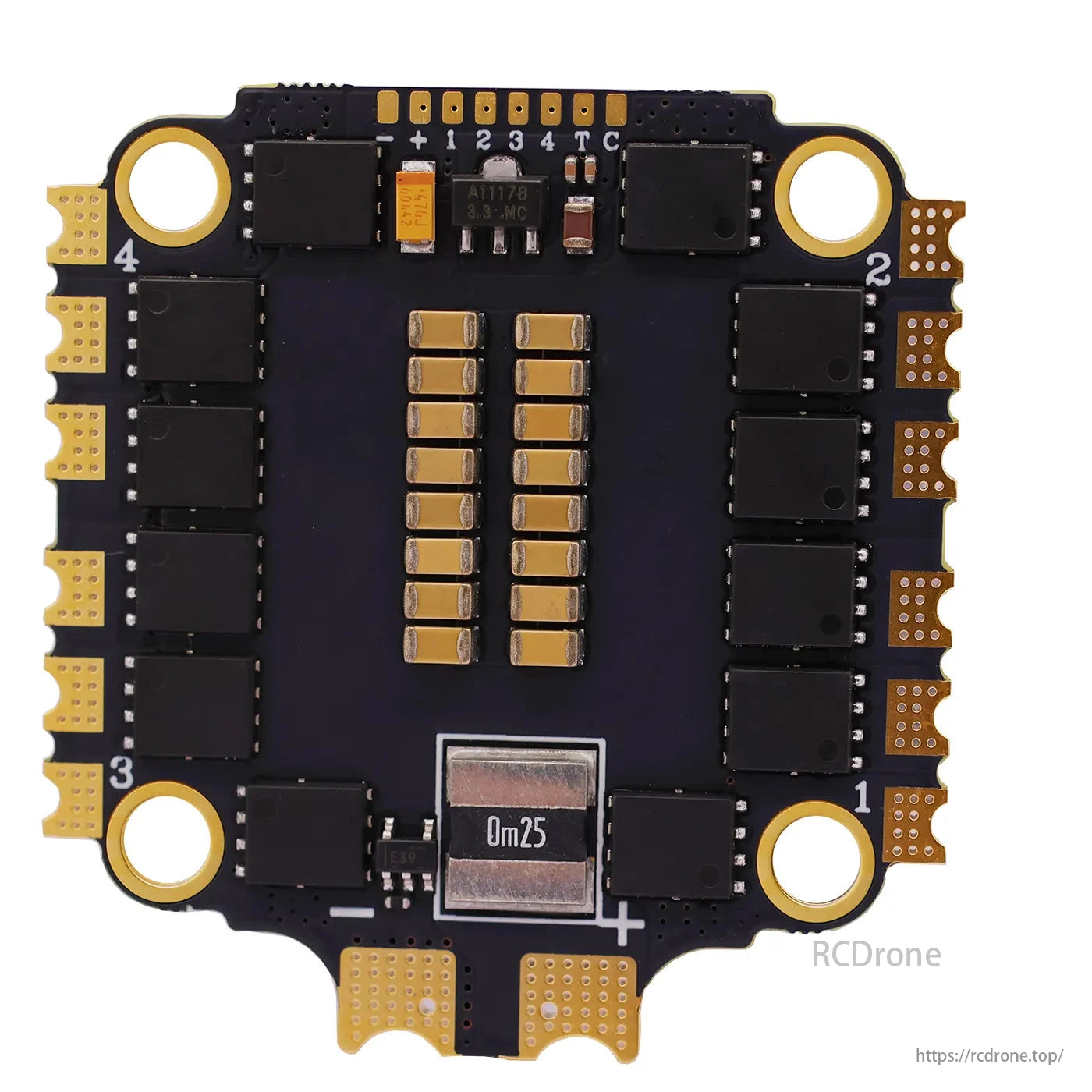 HAKRC 4230 65A 4-in-1 ESC, The Electronic Stability Control (ESC) uses Damped Light tech for regenerative braking, smoother throttle response, and energy recovery to extend flight time.
