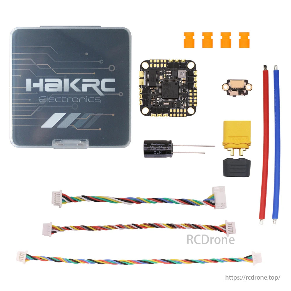 HAKRC F722 BLHeli_32 45A AIO Flight Controller, The HAKRC F722 is a high-performance flight controller with a built-in ESC, designed for FPV racing and freestyle quads.