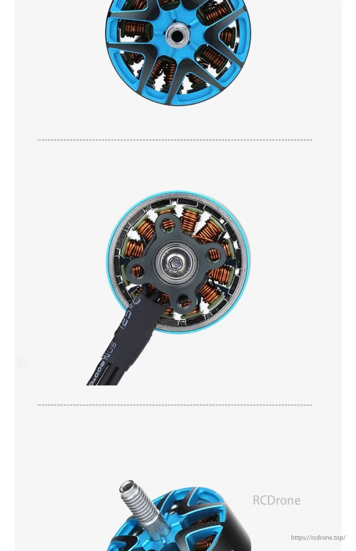 HAMO HOBBY 2407 1750KV 6S Brushless Motor, Motor is tuned for high-performance driving, providing an edge in racing and acrobatics.