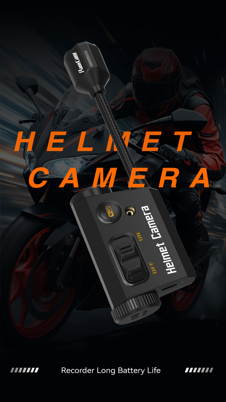 RunCam Helmet Camera Image Sensor 1/2.9” Sensor Video Resolution 1920*10