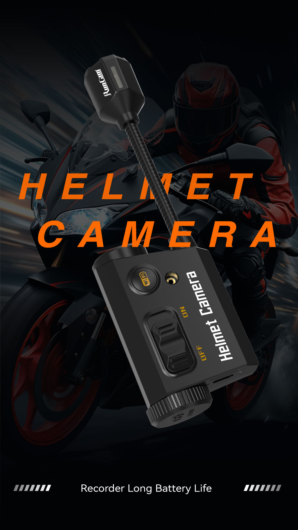 Helmetcam RunCam Helmet Camera Image Sensor 1/2.9” Sensor Video Resolution 1920*10