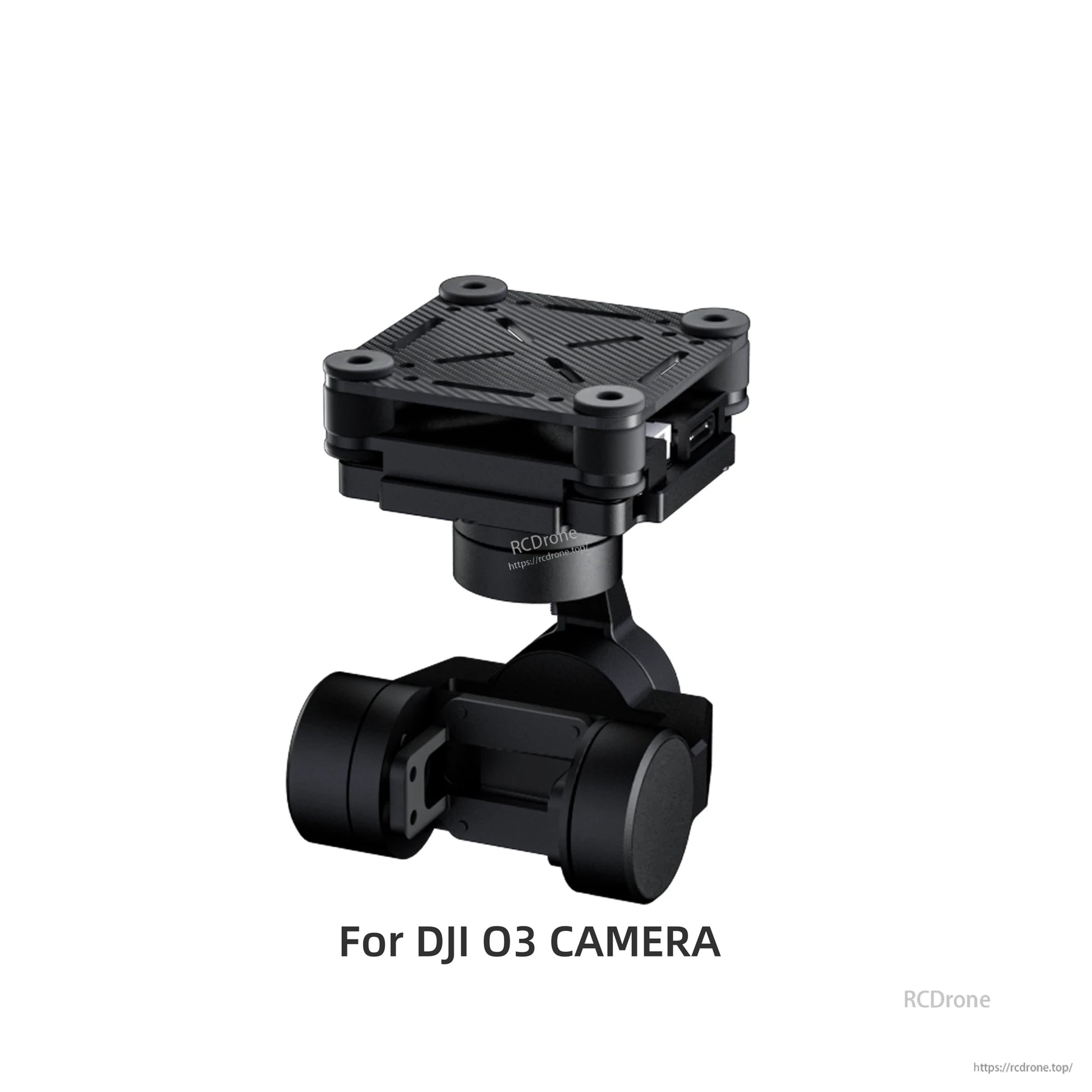 HEQUAV G-Port 3-Axis Gimbal, Gimbal component for DJI O3 camera, supports multiple protocols and voltages.