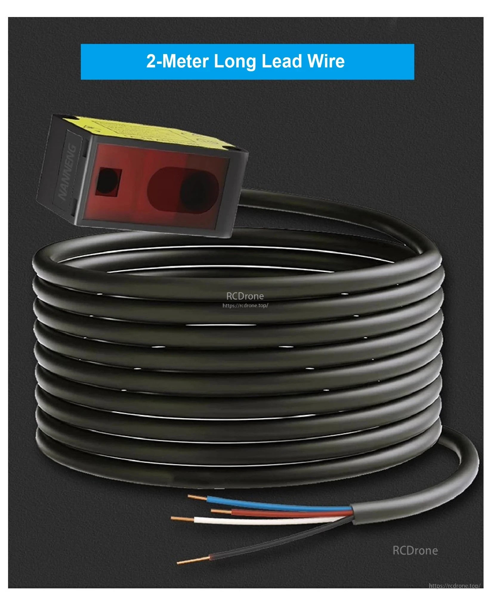 The HG-C1030 laser distance sensor measures displacement and thickness for industrial automation.