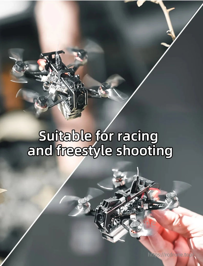 HGLRC Draknight 2S 2-Inch Toothpick FPV, The HGLRC Draknight is a lightweight, high-performance micro FPV drone for agile flight.