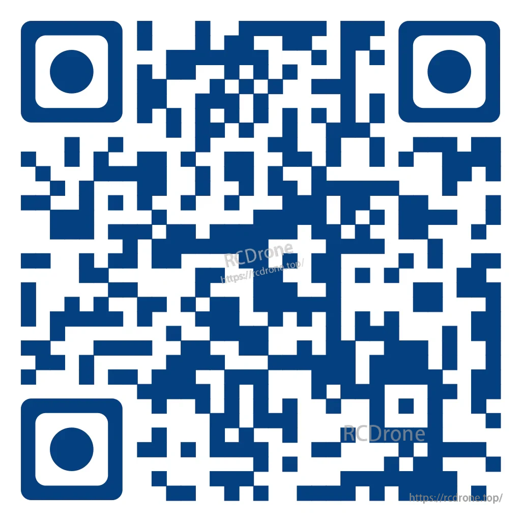 QR code for HGLRC LED MINI controller and LED strips manual (rcdrone.top)