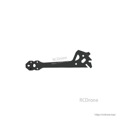 Carbon fiber replacement arm plate for HGLRC Nblade MAX 5-inch FPV frame with pre-drilled mounting holes