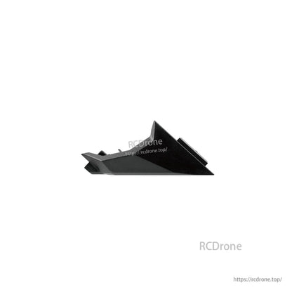 Angled black frame side panel piece for the HGLRC Nblade MAX 5-inch FPV frame