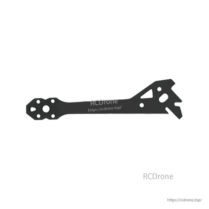 HGLRC Nblade MAX 5-inch FPV frame carbon fiber arm plate with motor mounting holes and cutouts