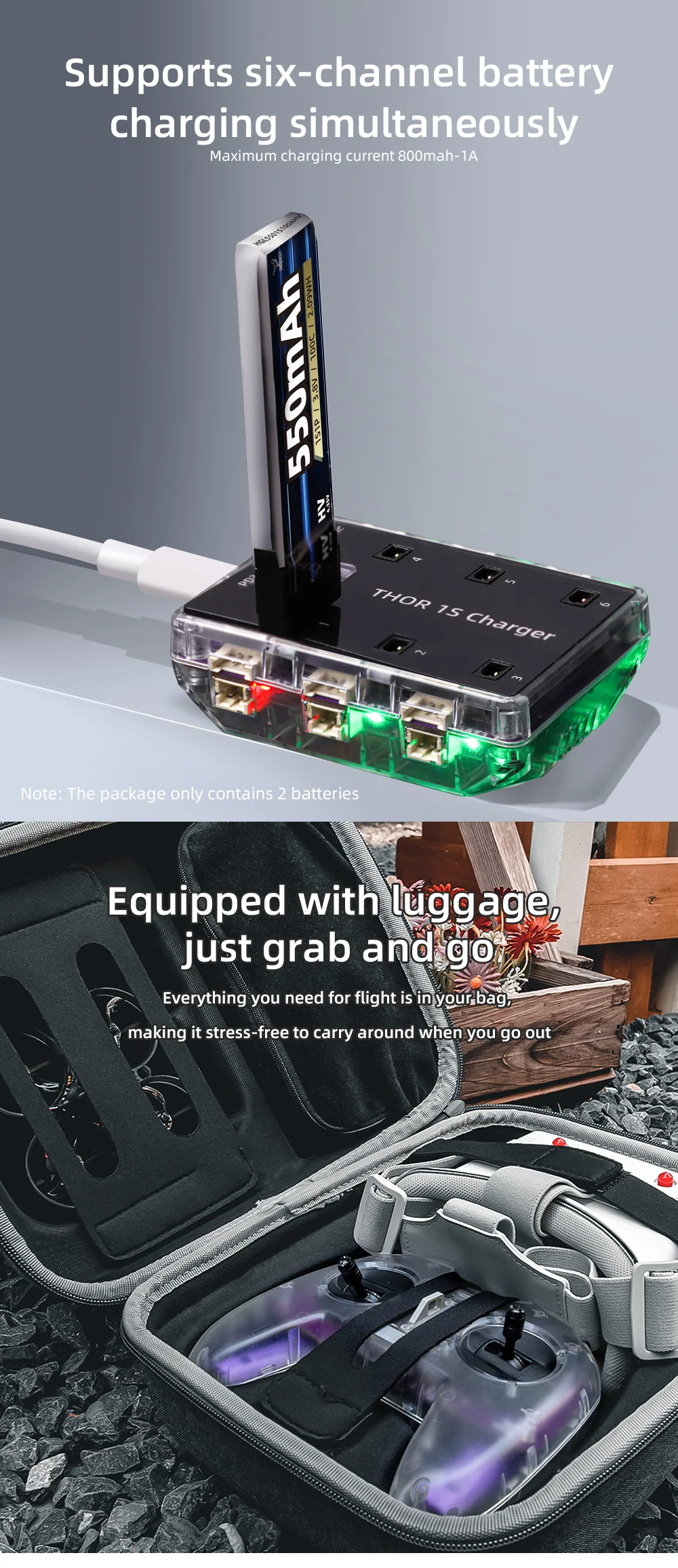 HGLRC Petrel 75Whoop 1S Entry-level RTF Set