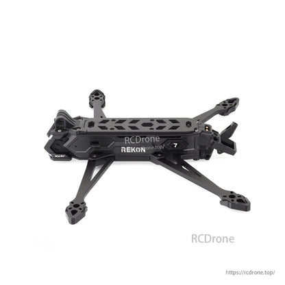 HGLRC Rekon7 PRO V2 7-inch long-range FPV frame top-down view showing arm layout