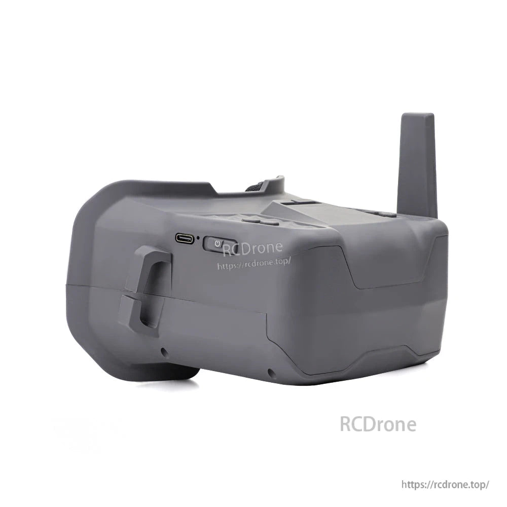 HGLRC VR001 5.8G FPV Goggle with DVR Card Recording, 4.3in 800x480 Screen, 80CH, Type-C