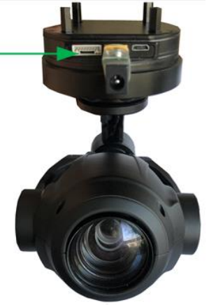 TOPOTEK HI20S77 Drone Camera Gimbal - 20x Optical Zoom 4K Camera + 3-Axis  IP Network PTZ Gimbal