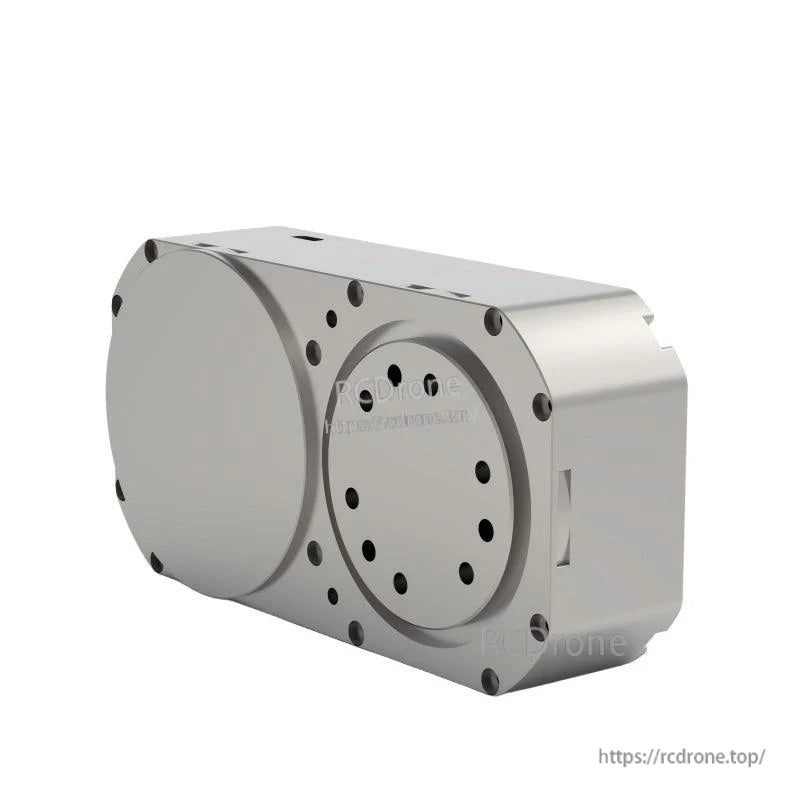 HTPU-70BM-35-NE motor module gearbox casing with circular mounting plate and bolt holes, watermark