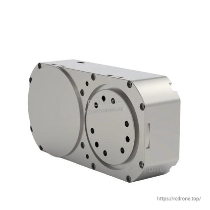 HTPU-70BM-35-NE motor module gearbox casing with circular mounting plate and bolt holes, watermark