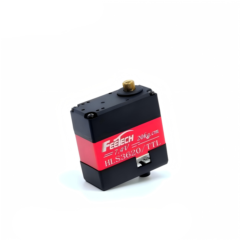 FEETECH HL-3620 Servo, FEETECH HL3620/TTL is a 7.4V, 20kg.cm, 360° dual-shaft constant force servo motor ideal for robotics and automation applications requiring continuous rotation and high torque.