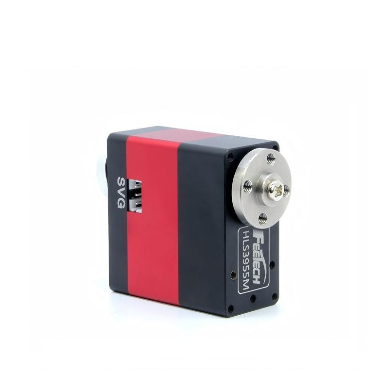 FEETECH HL-3955 Servo Motor, 12V Coreless, 55kg.cm Stall Torque, Double Shaft, PID Control, 360°/Multi‑turn UART