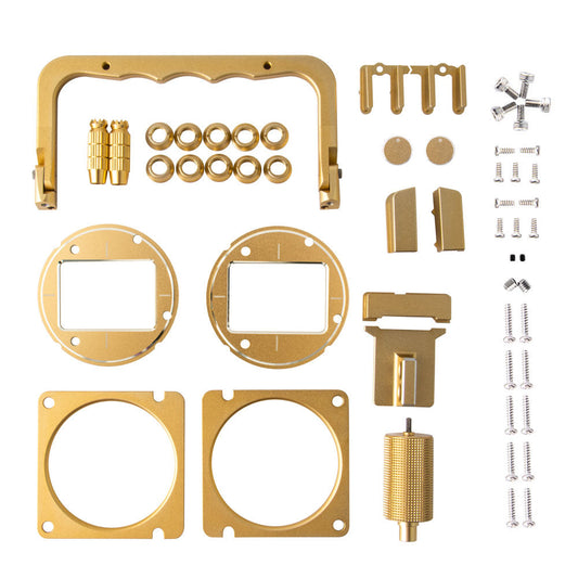 RadioMaster TX16S Mark II V4 CNC upgrade parts set for Hall gimbal edition, gold aluminum hardware kit