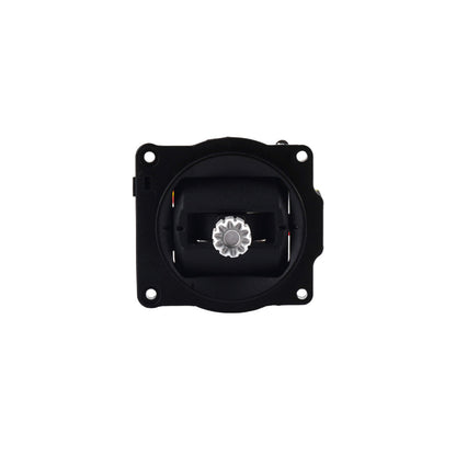 RadioMaster X5 high-precision Hall sensor replacement gimbal, front view with aluminum stick end