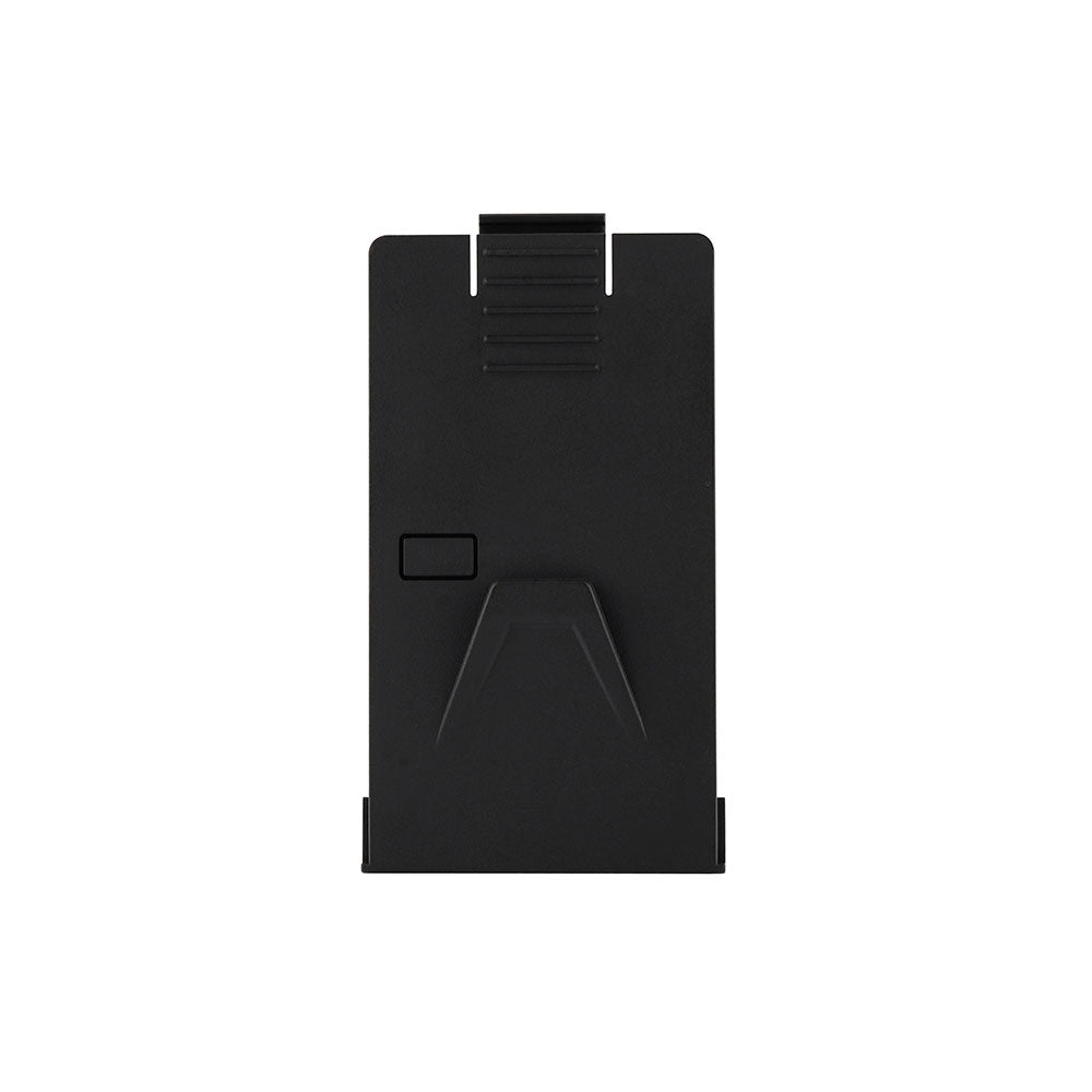 TX16S MKII battery cover replacement, black plastic rear door with latch tab and textured grip
