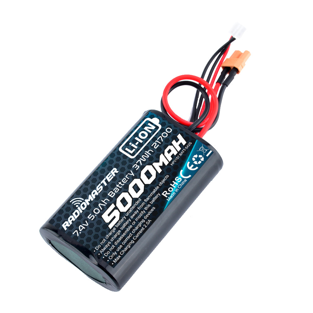 RadioMaster 21700 5000mAh 2S Li-ion Battery for TX16S & TX12 – RCDrone