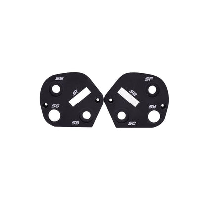 GX12 Standard shoulder plates