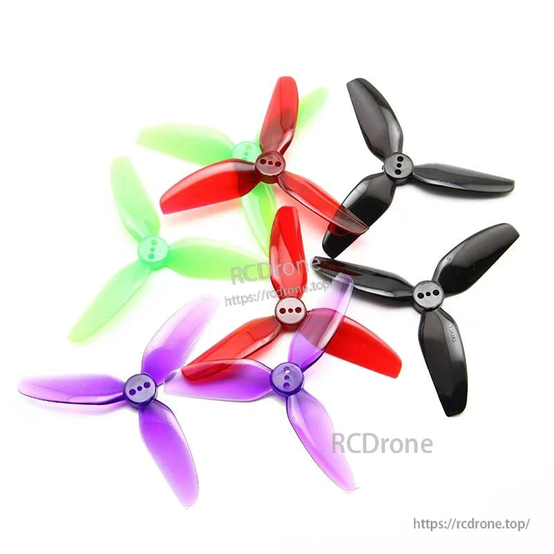 HQProp T3X3X3 Propeller 3030 3-Blade PC Props CW CCW For RC FPV Freestyle 3inch SEEKER 3 Drone