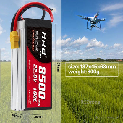 Battery size and weight graphic showing 137×45×63 mm dimensions and 800 g weight