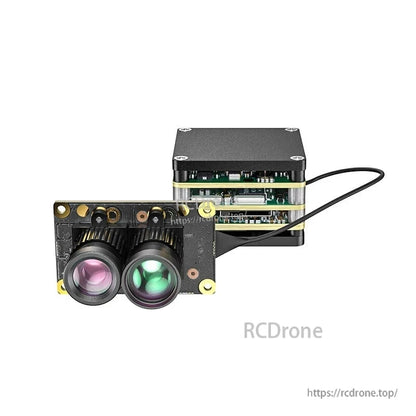 HS Airforce AI VisionCube Kit FPV AI Camera, HS Airforce AI VisionCube FPV camera offers 1.2km recognition, PiP, CRSF, and compatibility with Betaflight, APM, and PX4 systems for advanced drone applications.