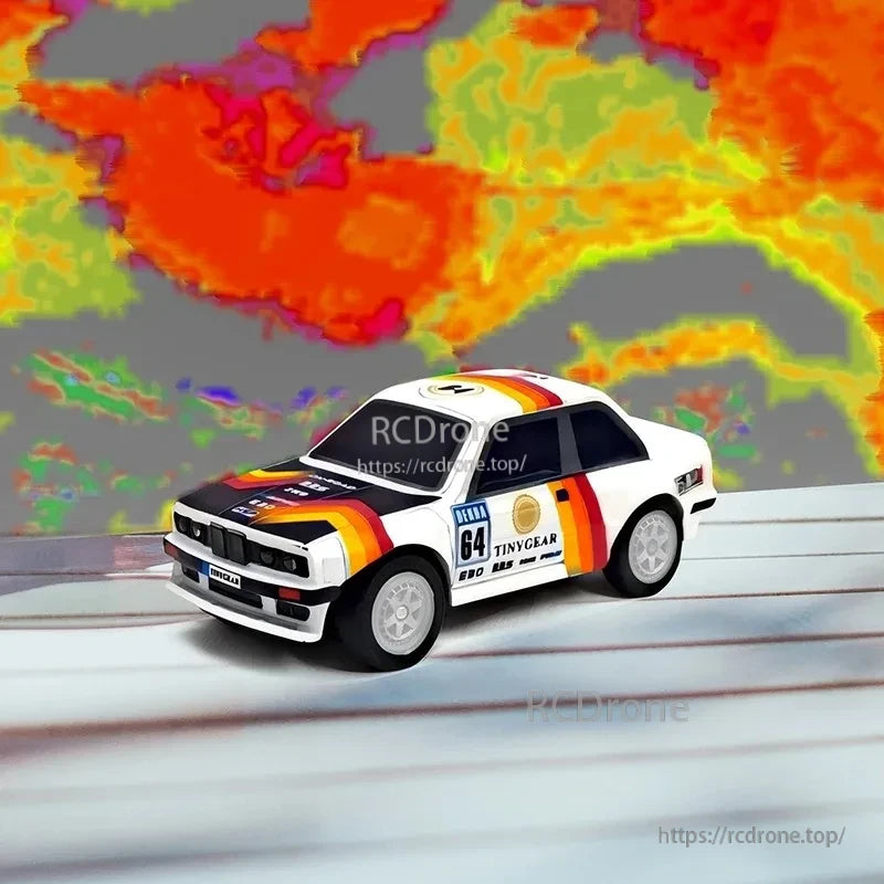 HSP TinyGear TX-8B 1/64 Rc Car, The HSP TinyGear TX-8B is a mini desktop drift racing car for portable fun and gifting.