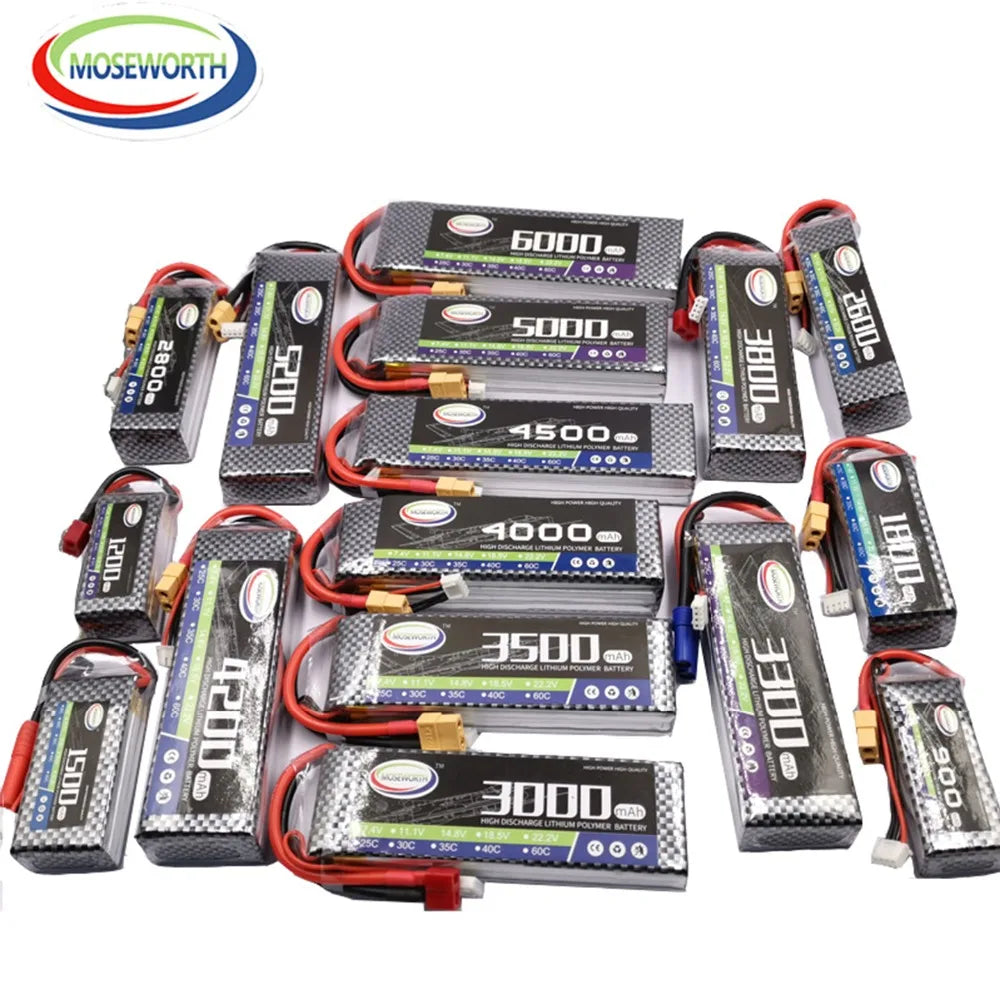 MOSEWORTH 3S 11.1V FPV Battery, battery size tolerance range is plus or minus 4mm . if you need other plug