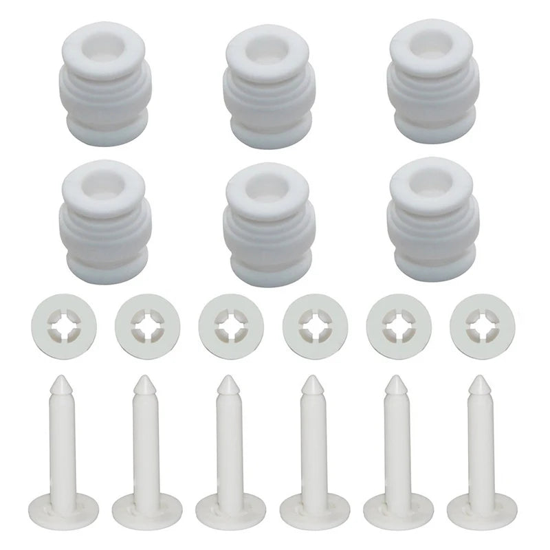6 Packs Soft Silicone Damping Balls Rubber Damper Anti-drop Pins Kits Gimbal Mounting Buckle for DJI Phantom 3 Gimbal Camera 8 phantom 3 professional advanced SE compatible . anti-drop pin locker size :