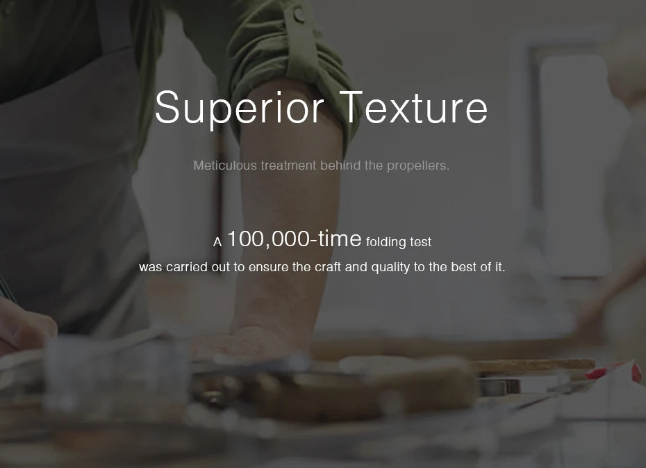 Superior Texture a 100,000-time folding test was carried out to ensure the craft and quality