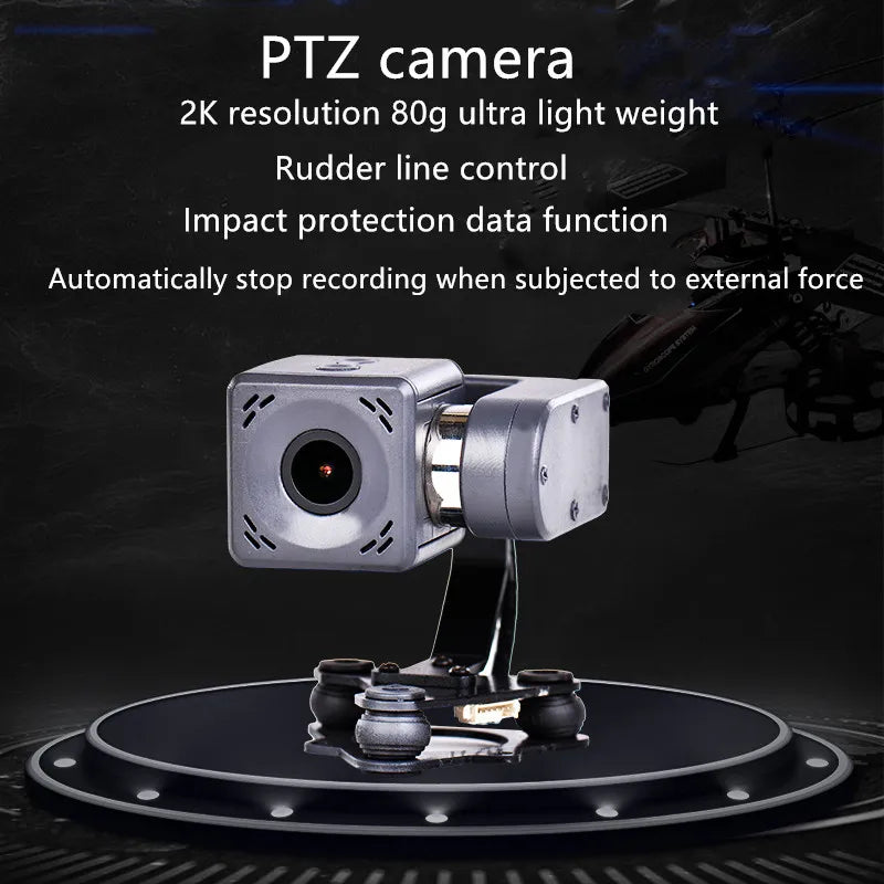 Arkbird Integrated Gimbal Camera Brushless 80g Ultra-light Instead of GoPro 2-Axis Brushless Gimbal for Fixed Wing FPV Airplanes 11 Arkbird Integrated Gimbal, PTZ camera 2K resolution 8g ultra light weight Rudder line control Impact protection data function
