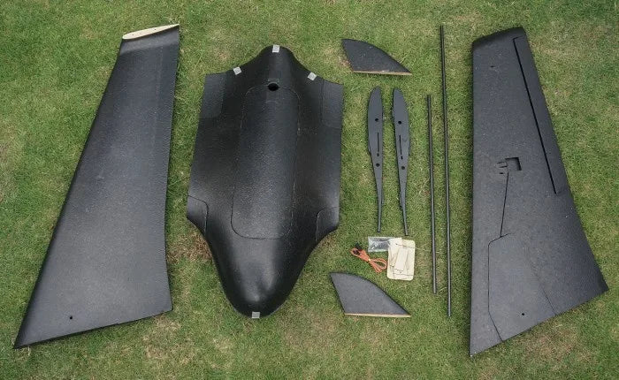 Skywalker X8 RC Plane, black x8 gets some improvements over white x8, with new winglet and new
