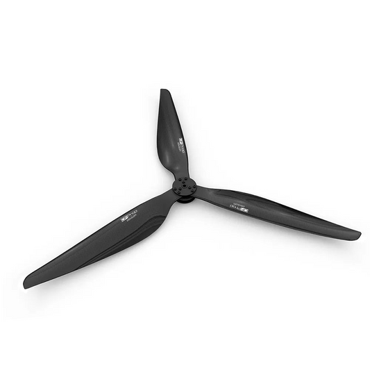 T-Motor G27*8.8"inch  3 Blades Prop - Carbon Fiber Propellers by pairs CW+CCW  with self-locking adapterfor multicopter