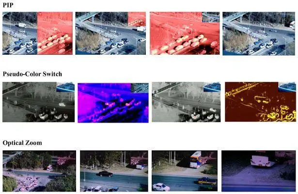 SMT10SQ3/SMT10SQ6 18x Zoom UAV Thermal Camera Gimbal Stabilizer Daylight Sensor for FPV Drone Aerial Cinematography Inspection Rescue Surveillance 8 PIP Pseudo-Color Switeh Optieal