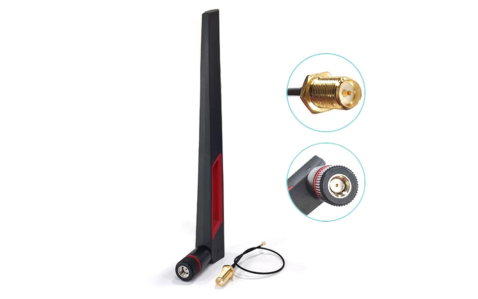 eoth 2.4G wifi Antenna 5.8Ghz real 8dBi RP-SMA Dual Band 2.4g 5.8g Antena IOT aerial SMA female ufl./ IPX 1.13Pigtail ipex1Cable 19 eoth 2.4G wifi Antenna, customers who choose wrong connector or frequency and need to return the product back should pay the shipping fee