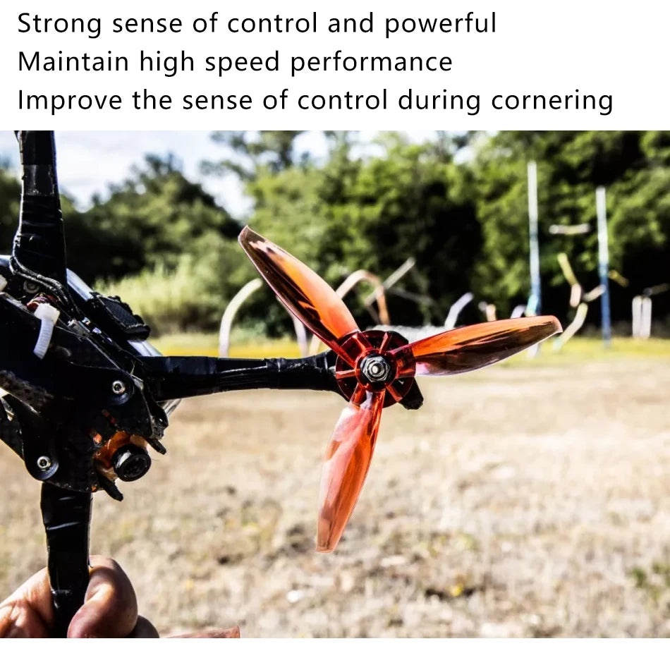 Strong sense of control and powerful Keep high speed performance .