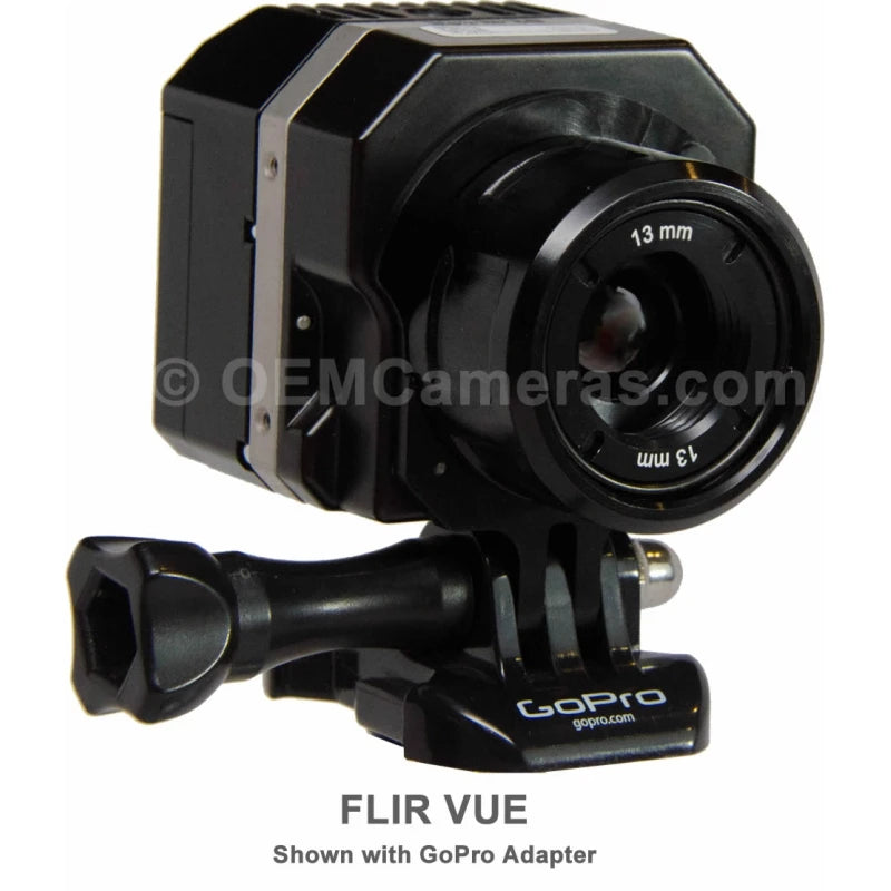 Flir Vue on with GoPro mount
