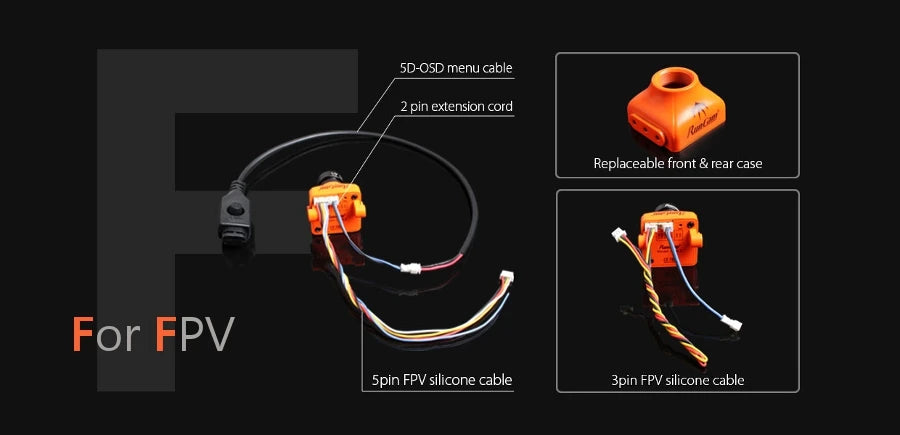 Newest RunCam Swift 2 Swift2 1/3 CCD FPV Camera 2.3mm Lens OSD with IR Blocked PAL for RC Multicopter 9 aeProduct.getSubject()